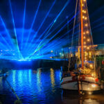 Lasershow zum Jahreswechsel