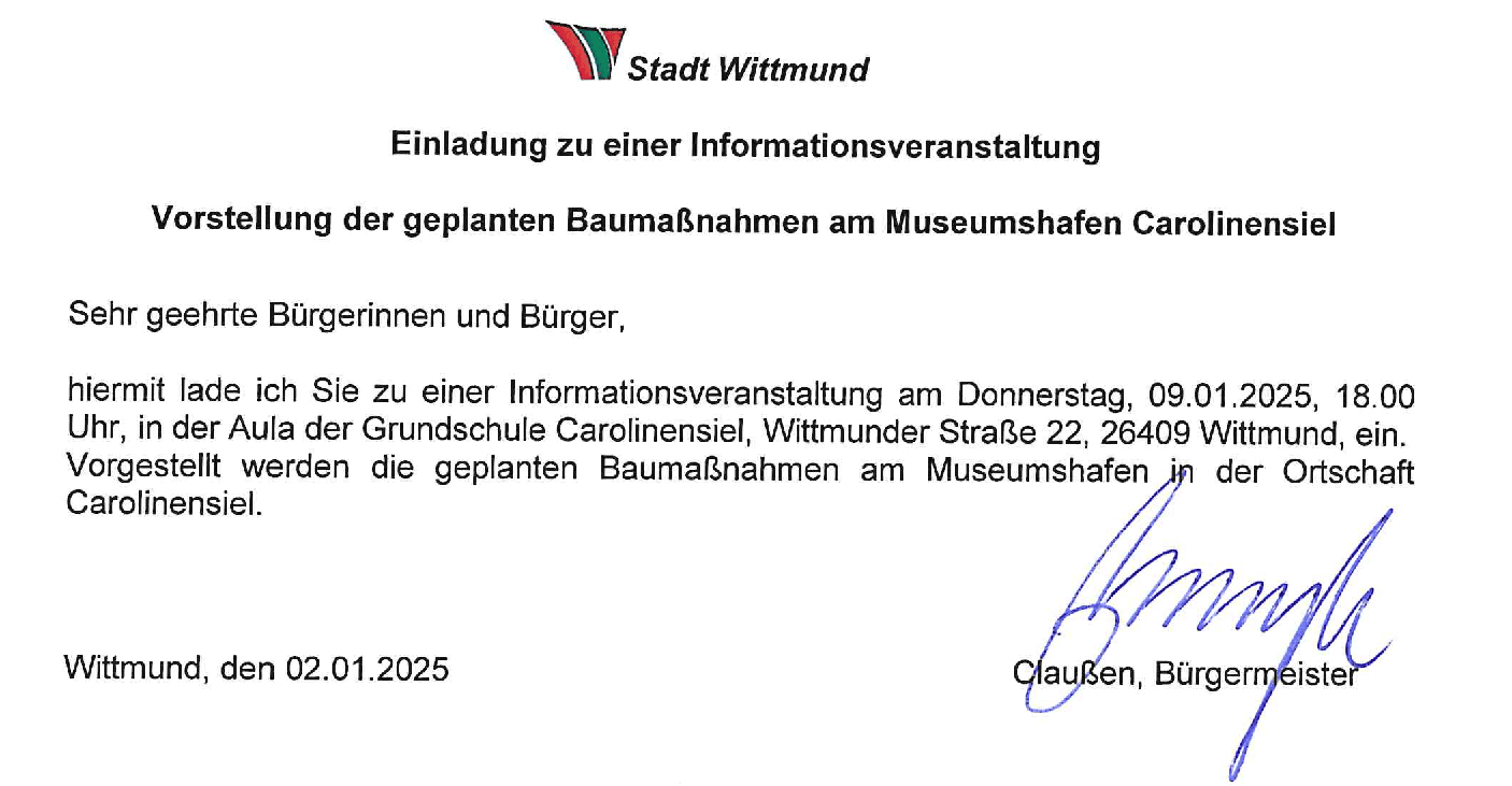 Infoveranstaltung - Haufenumnbau