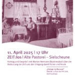 Vortrag über das Thema „Zeit“ im Deutschen Sielhafenmuseum