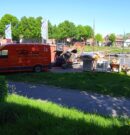 Baubeginn im Museumshafen