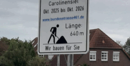 Spatenstich zum Baubeginn Verlegung B 461