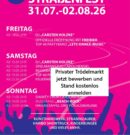 Privater Trödelmarkt beim Straßenfest 2026