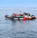 Wangerooge – Seenotretter und Bundespolizei im Einsatz für Katamaran mit Mastbruch