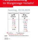 Fähren ab Wochenende 18.10.26