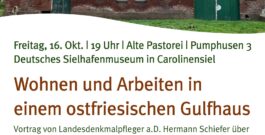 Wohnen und Arbeiten in einem ostfriesischen Gulfhaus