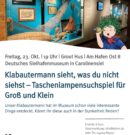 Mit der Taschenlampe auf Klabautermann Jagd